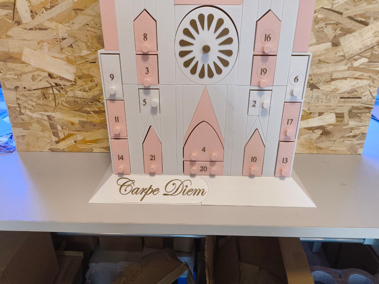 Logo Carpe Diem imprimé en 3D