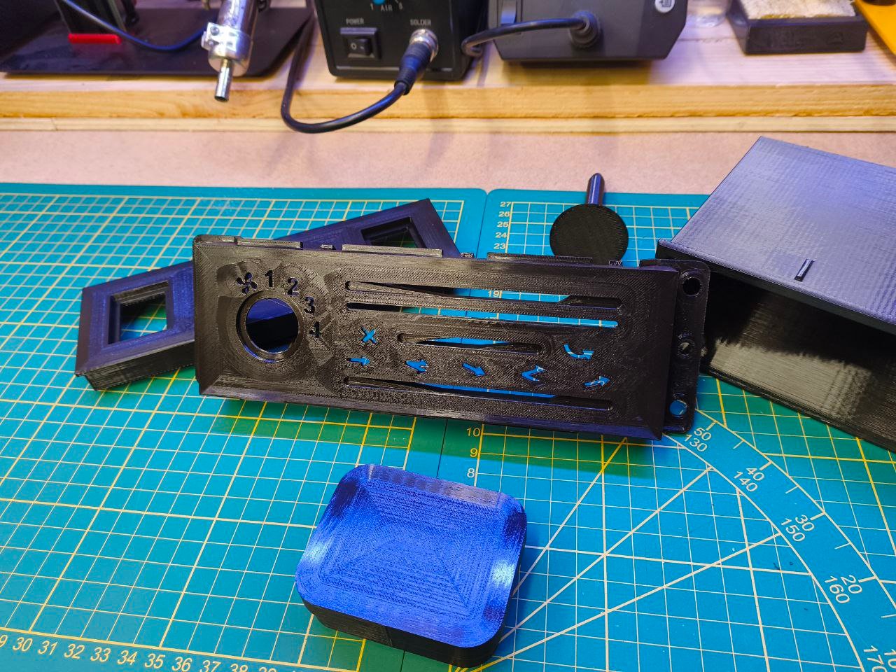 Console mazda imprimée en 3D