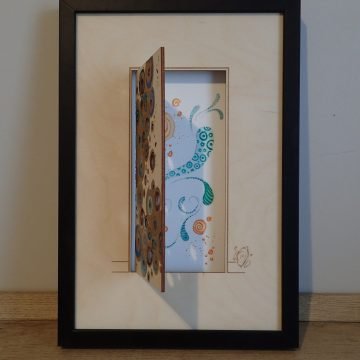 porte découpée au laser